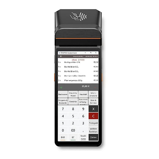 KLARPOS 7 – Komplettkasse mit TSE, 5 Jahren Software und Kartenzahlung
