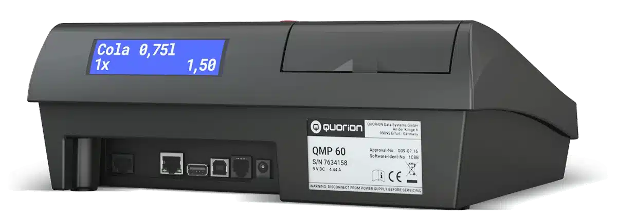 QUORiON QMP 65 mit Kundenanzeige